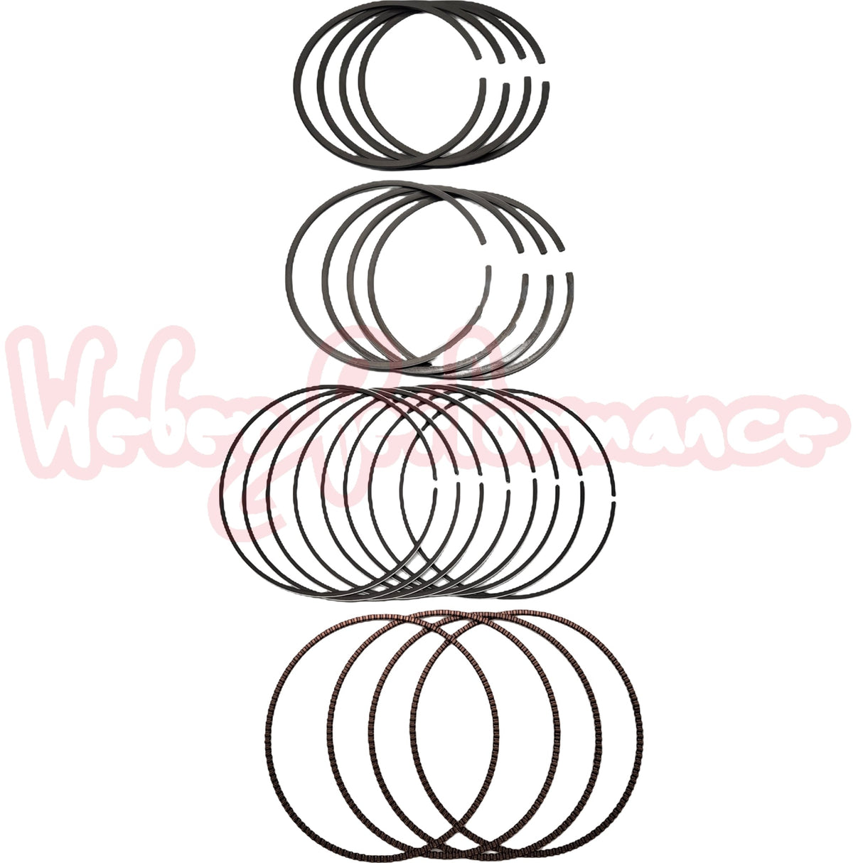 Kolbenringset WRX EJ255 - 12033AB340