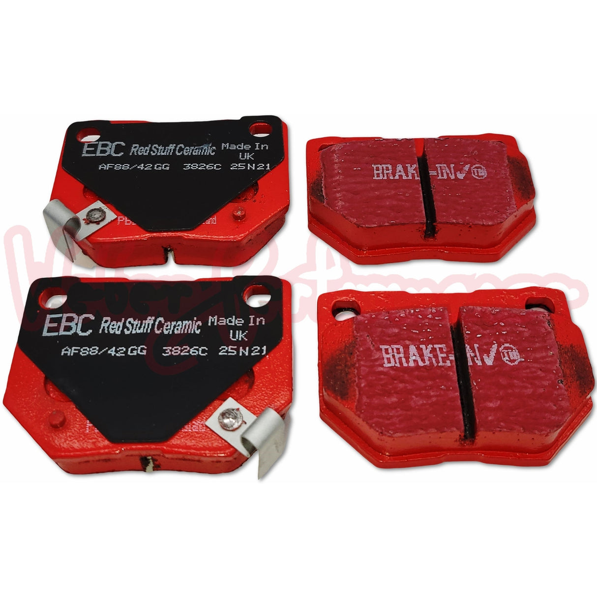 EBC Bremsbelagsatz Redstuff WRX Hinterachse - EBC DP3826C