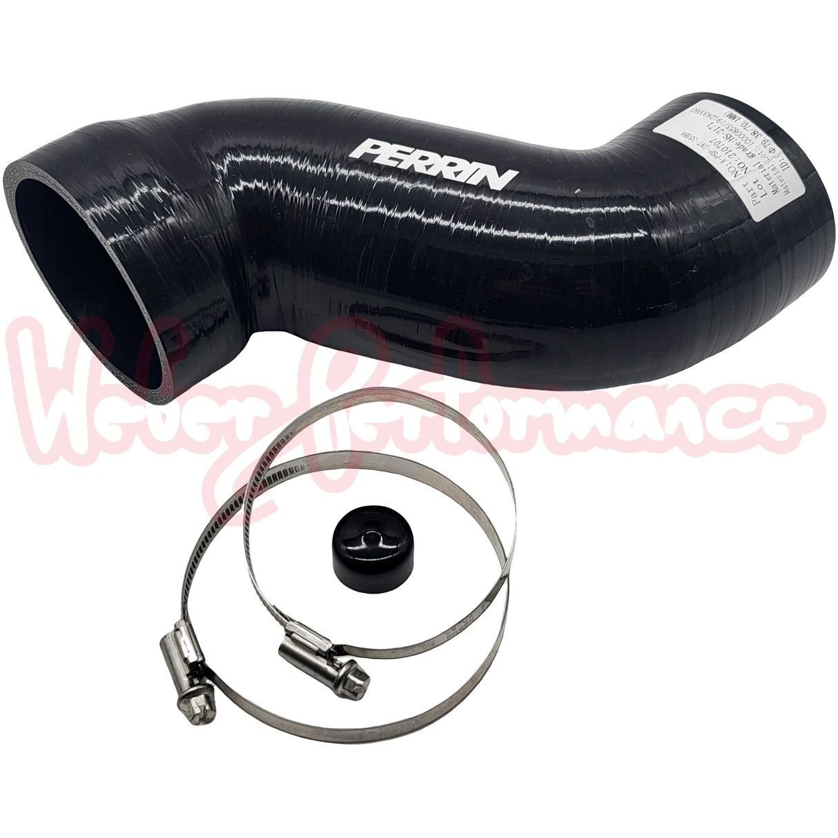 Perrin Silikon Inletpipe MAF 08+ - Perrin PSP-INT-355BK