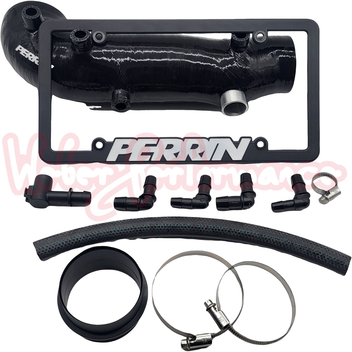 Perrin Silikon Inletpipe - Perrin PSP-INT-401BK