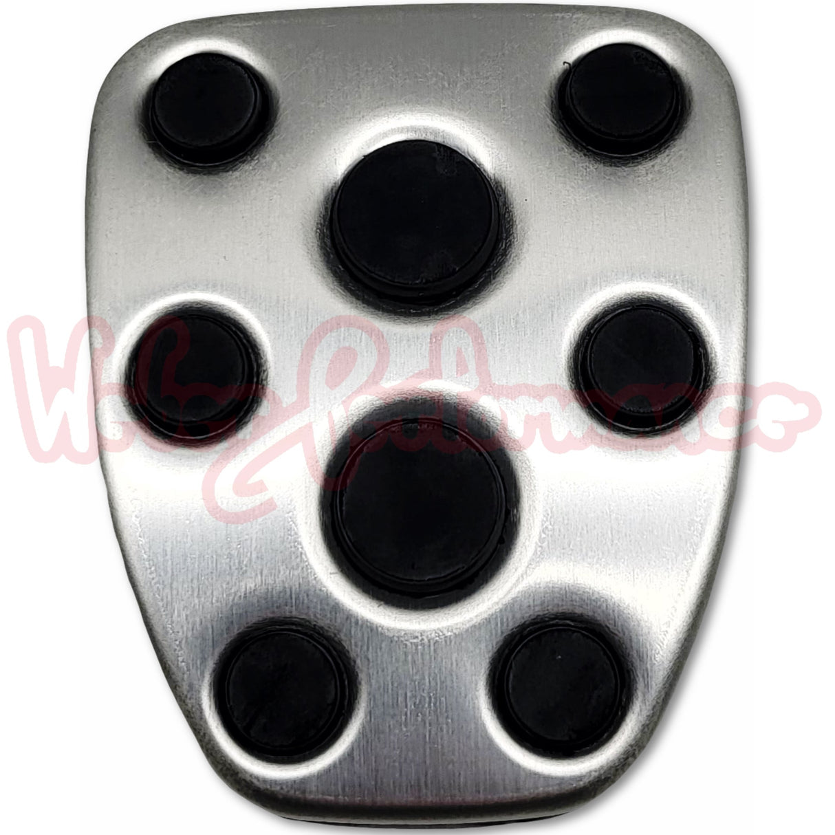 Pedalabdeckung Aluminium