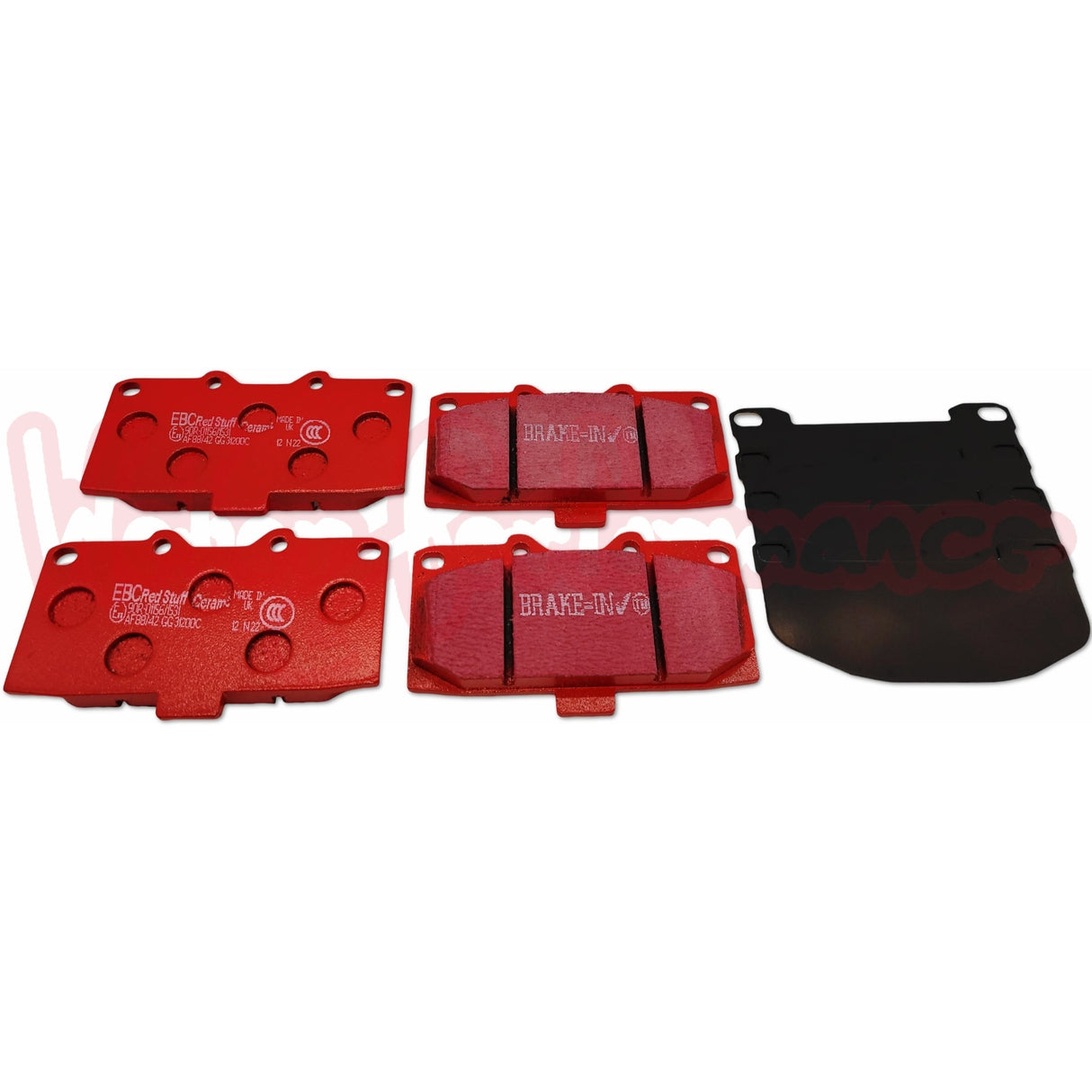 EBC Bremsbelagsatz Redstuff GT 98-00 / WRX Vorderachse