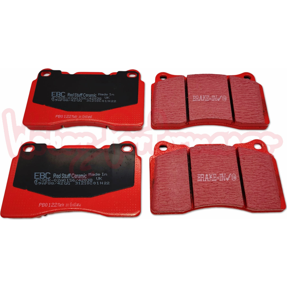EBC Bremsbelagsatz Redstuff STI Vorderachse
