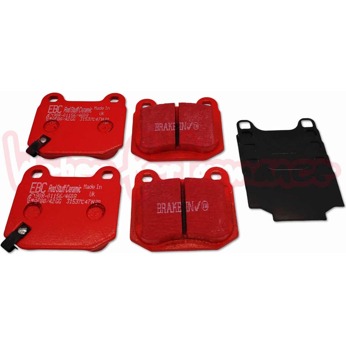 EBC Bremsbelagsatz Redstuff STI Hinterachse