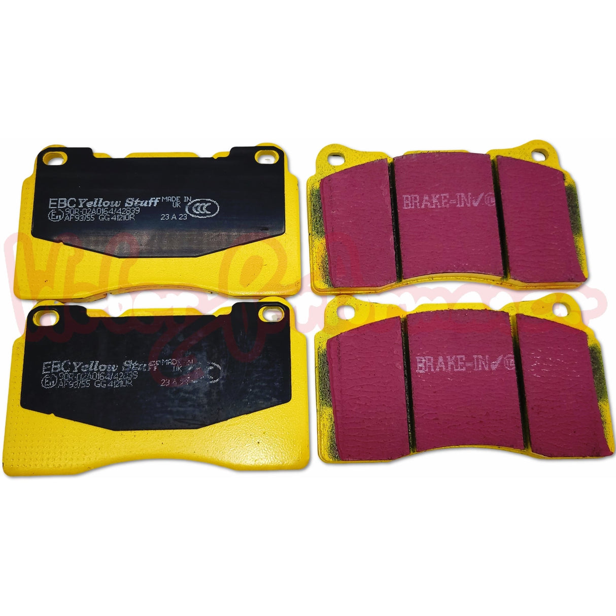 EBC Bremsbelagsatz Yellowstuff STI Vorderachse