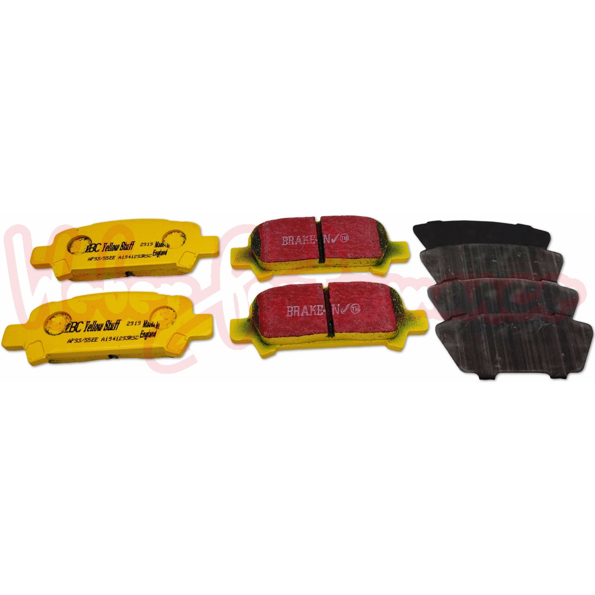 EBC Bremsbelagsatz Yellowstuff GT 98-00 Hinterachse