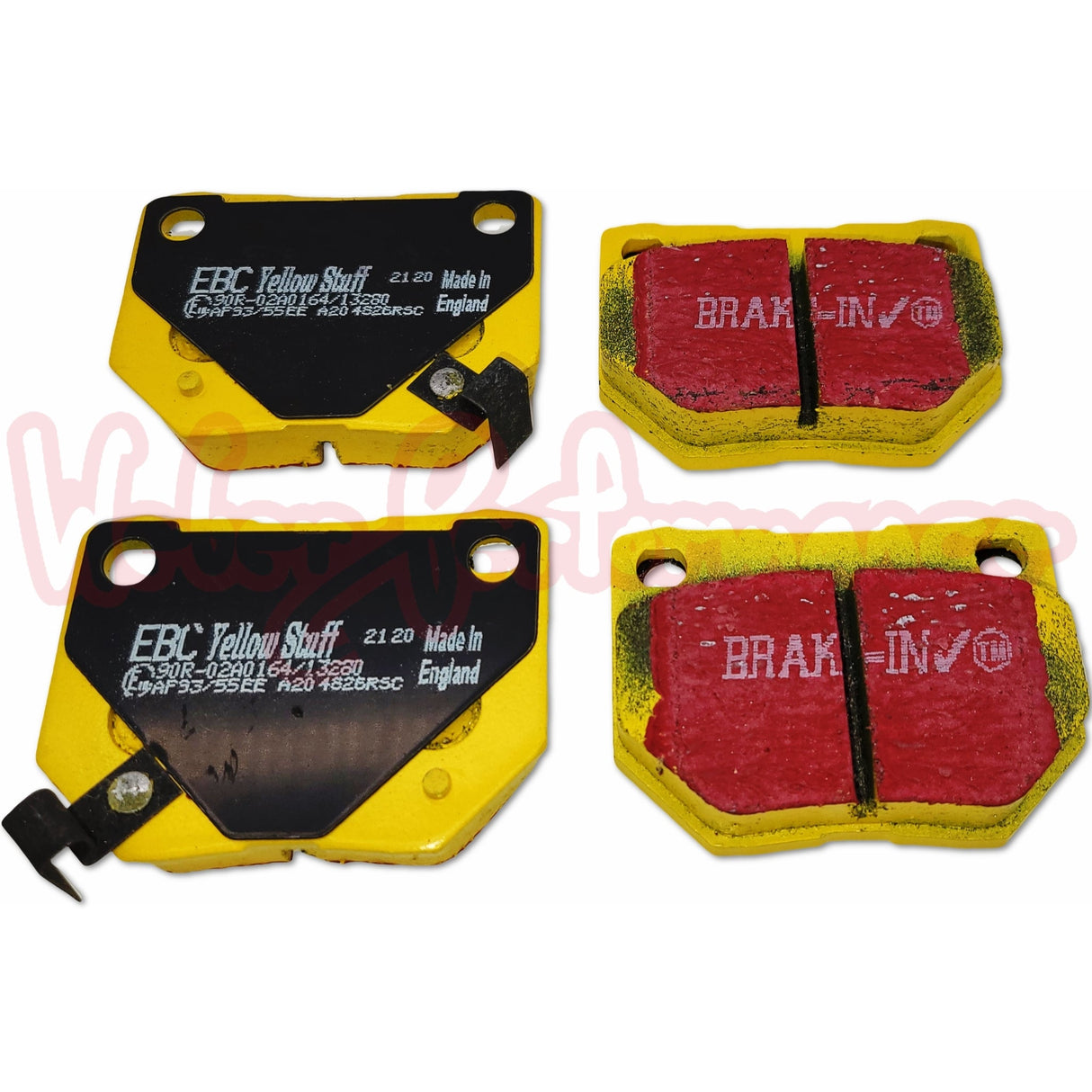EBC Bremsbelagsatz Yellowstuff WRX Hinterachse
